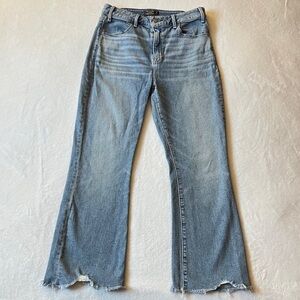 Abercrombie & Fitch‎ Simone High Rise Ankle Flare Jeans Size 6 Short